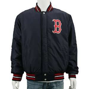 Boston Red Sox Wool/Nylon Reversible Jacket: Sports 