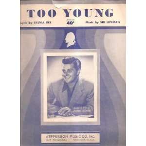  Sheet Music Too Young Johnny Desmond 135 