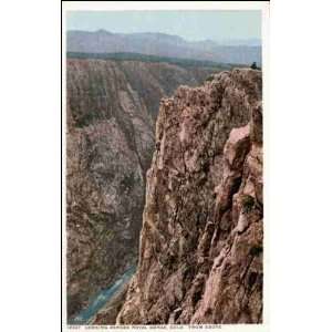  Reprint Royal Gorge CO   Looking Across Royal Gorge from 
