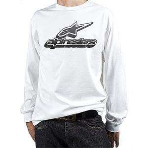   Alpinestars Checks and Dots Long Sleeve T Shirt   7/Black Automotive
