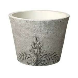  13 Fossil Leaf Design Tree Container