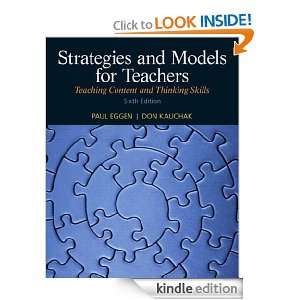 Strategies and Models for Teachers Teaching Content and Thinking 