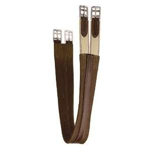  TORY LEATHER Contour English Girth with Elastic Sports 