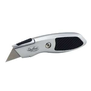  Sheffield Tools 12263 Rubber Grip Fixed Utility Knife 