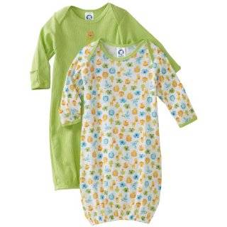 Gerber Unisex Baby Newborn 2 Pack Lap Shoulder Gown