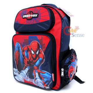 Marvel Spiderman Large School Backpack Lunch Bag Set 2