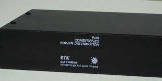ETA SYSTEMS PD8 CONDITIONED POWER DISTRIBUTION  