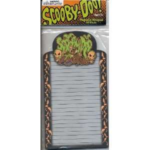  Scooby Doo Magnetic Notepad   Scared Shaggy and Scooby 