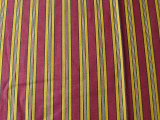 27x35 Waverly Screen Print Stripe Upholstery Fabric  
