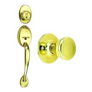 Design House 785824 Polished Brass Coventry Coventry Series Handleset 