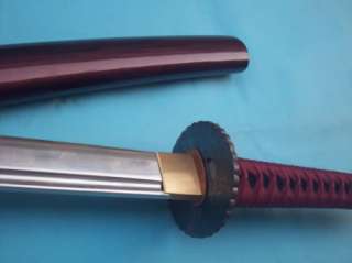 40 hand made in carbon steel blade iron Tusba Japanese samurai swords 