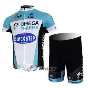  12 Quick Step short sleeved jersey suits / Quick Step team 