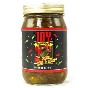Sweet and Hot Candied Jalapeno Peppers Grocery & Gourmet Food