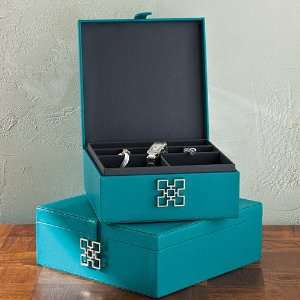  Turquoise Jewelry Box: Kitchen & Dining