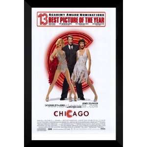    Chicago FRAMED 27x40 Movie Poster Renee Zellweger