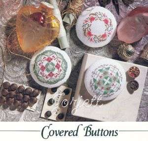 Covered Buttons & Ornaments cross stitch patterns  