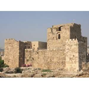 Crusader Castle, Ancient Ruins, Byblos, UNESCO World Heritage Site 