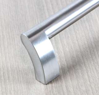 european style cabinet pull with stainless steel brushed nickel finish 