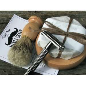  Shave Set with Safety Razor 