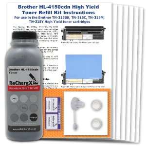  Brother HL 4150cdn High Yield Black Toner Refill Kit 