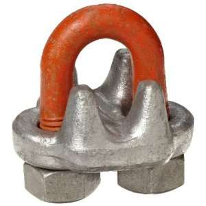   Wire Size, Galvanized Zinc Finish, Forged Steel Forged Wire Rope Clip