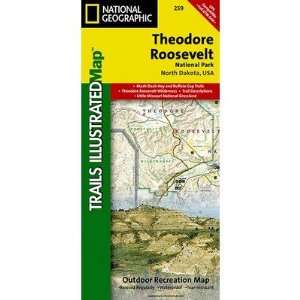   Roosevelt National Park / Maah Daah Hey Trail Map
