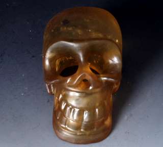 Description: HONGSHAN culture Crystal SKULL: Classic Man Skeleton