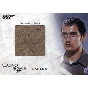   in Motion   Carlos Security Shirt Costume Card SC05 
