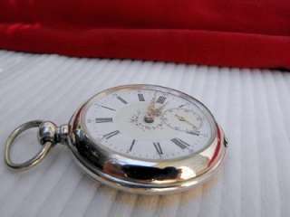 THIS AUCTION UP FOR THE ANTIQUE HONOR CYLINDRE 10 RUBIS POCKET WATCH 