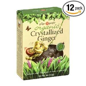 Ginger People Crystallized Ginger ( 12x4 OZ)  Grocery 