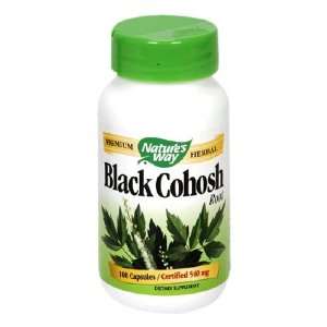  Natures Way Black Cohosh Root 540mg, 100 Capsules Health 