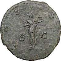 HADRIAN 125AD Ancient Roman Coin Hygiene SALUS HEALTH Rare nice  
