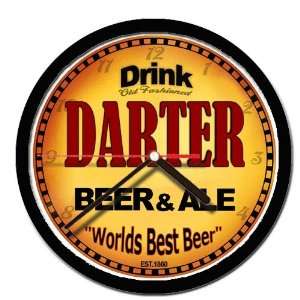  DARTER beer ale wall clock 