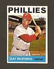 1969 CLAY DALRYMPLE Topps Phillies variant  