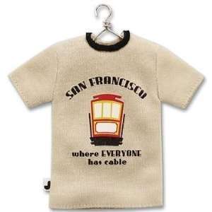  Jolees San Francisco CA Mini T Shirt with Removeable 
