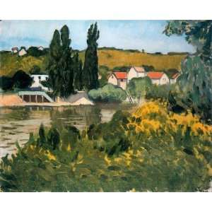   paintings   Albert Marquet   24 x 20 inches   Samois