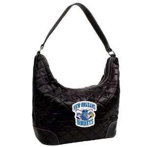  NBA New Orleans Hornets Team Color Quilted Hobo: Sports 