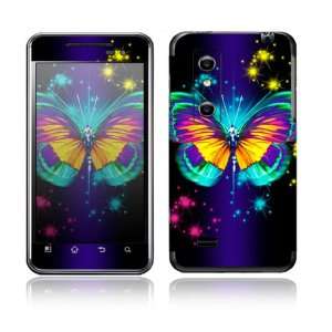 Psychedelic Wings Design Decorative Skin Cover Decal Sticker for LG 