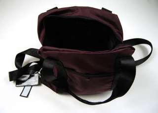 MARC JACOBS Nylon Utility Handbag Bag Burgundy NWT  