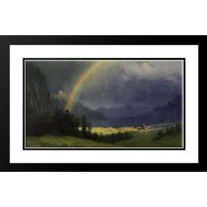  Bierstadt, Albert 24x17 Framed and Double Matted After The 