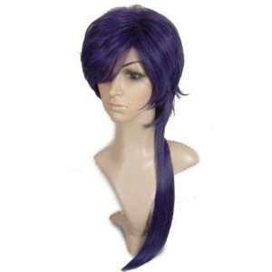  Hakuouki SAITOU HAJIME Purple Cosplay Wig extension 