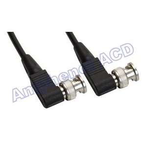  BNC Right Angle Male to BNC Right Angle Male (RG59) 75 Ohm 