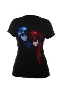  Death Note L And Light Girls T Shirt Plus Size Clothing