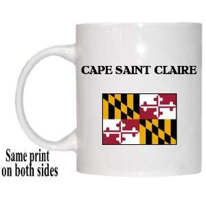  US State Flag   CAPE SAINT CLAIRE, Maryland (MD) Mug 