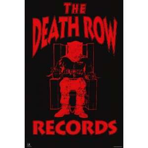  Death Row Records   Music Poster   22 x 34: Home & Kitchen