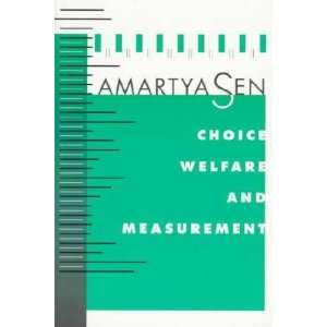   and Measurement **ISBN 9780674127784** Amartya Kumar Sen Books