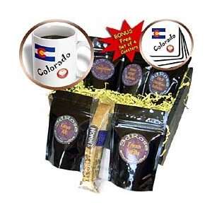 SmudgeArt State Flags for the USA   I Love Colorado   Coffee Gift 