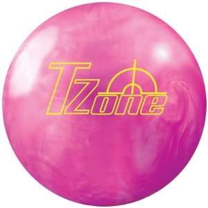  T Zone Pink Pearl Glow Bowling Ball: Sports & Outdoors