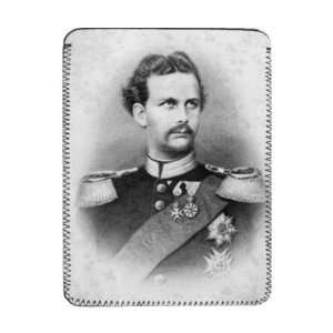  Ludwig II of Bavaria (engraving) by German   iPad Cover 