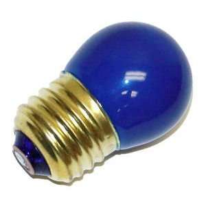    S11   Opaque Blue   1.37120 Volt   Medium Base   Party Light Bulb 